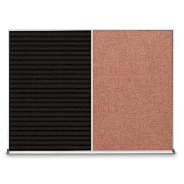 Triple Door Radius Plus Corkboard, 72" x